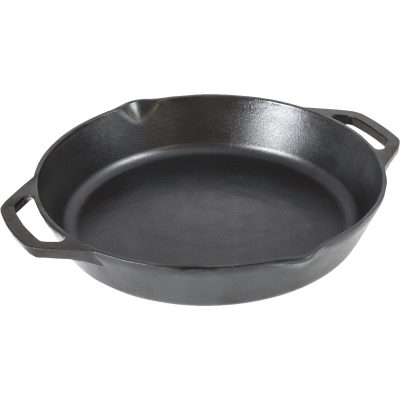 Walmart – Lodge 12” Seasoned Cast Iron Dual Handle Pan Only $18.80 (Reg $39.50) + Free Store Pickup