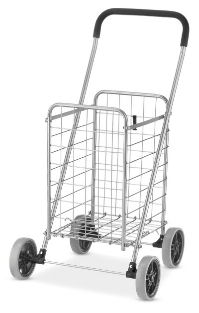 Walmart – Whitmor Rolling Utility Cart Silver / Black Only $30.91 (Reg $33.56) + Free Store Pickup