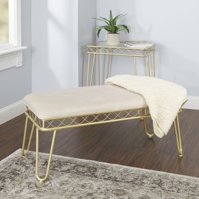 Walmart – Better Homes and Gardens Mirabella Bench Only $69.99 (Reg $100.00) + Free 2-Day Shipping