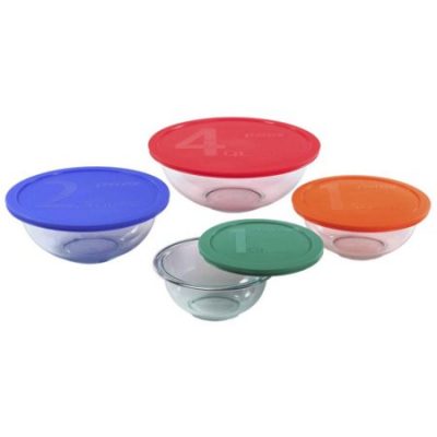 Walmart – Pyrex 8-Piece Smart Essentials Mixing Bowl Set Only $17.99 (Reg $25.78) + Free Store Pickup