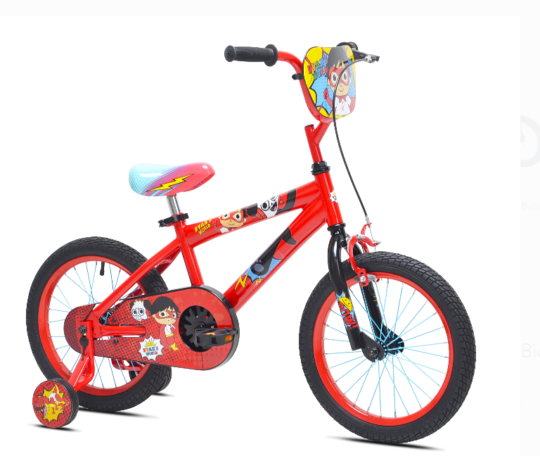 Walmart – (HEADS UP!) Ryan’s World 16″ Boys Red Titan Bicycle Spotted On Clearance For Only $17.00