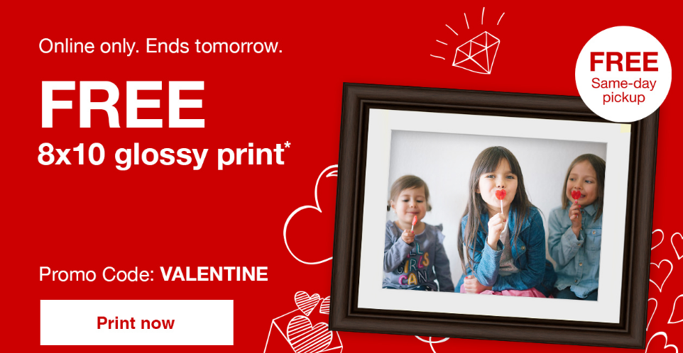 CVS – Free 8×10 Photo Print + Store Pick Up!