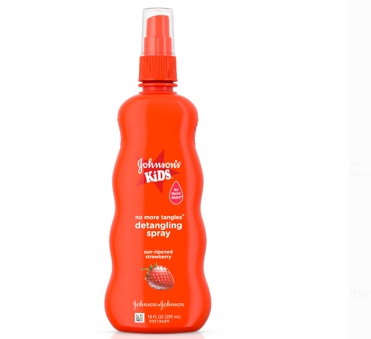 Walmart – Johnson’s Kids No More Tangles Hair Detangling Spray Strawberry Sensation (10 oz) Only 50¢, Reg $2.72!