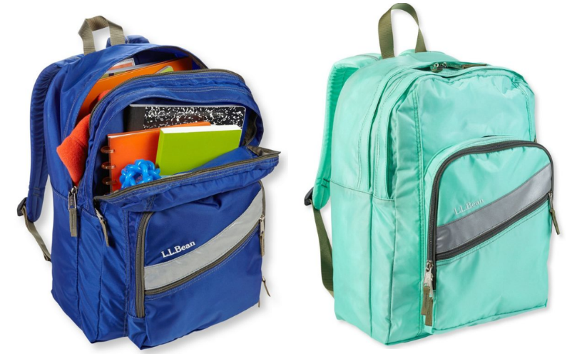 L.L.Bean Deluxe Book Bag/Pack Only $14.99, Reg $39.95