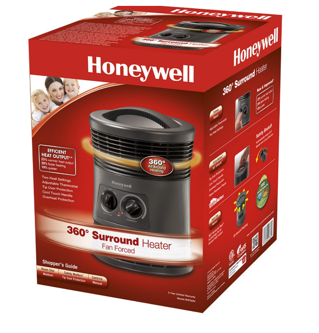 Target.com – Honeywell 360° Surround Heater Just $14.99 + Free Store Pickup!