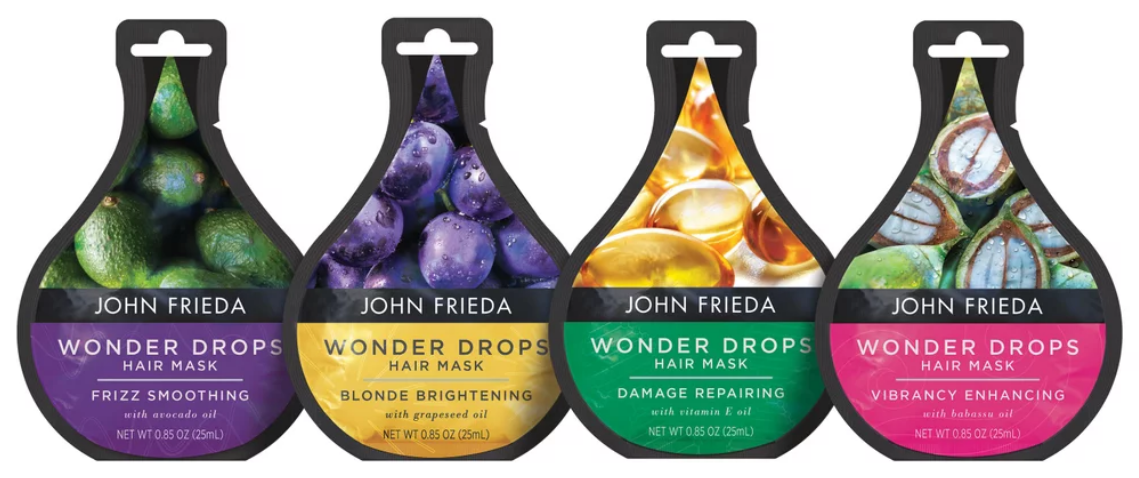 FREE John Frieda Wonder Drops Hair Mask Printable Coupon (Up to a $2.47 Value)