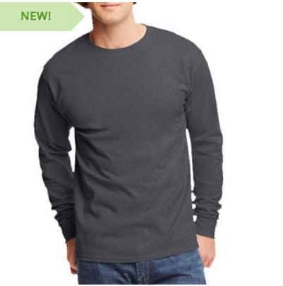 13deals.com – 5 Pack of Hanes Ultra Soft Adult Long Sleeve Tees in Assorted Colors Only $24.49 ($4.90 Each) + Free Shipping!