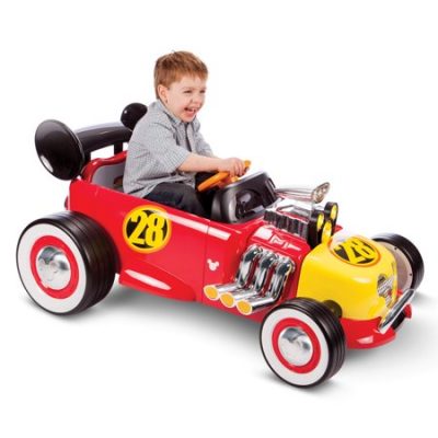 Walmart – Disney Mickey Roadster Racer 6-Volt Battery-Powered Ride On by Huffy Only $99.00 (Reg $149.00) + Free 2-Day Shipping