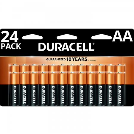 Walmart – Duracell 1.5V Coppertop Alkaline AA Batteries Only $14.94 (Reg $30.14) + Free Store Pickup