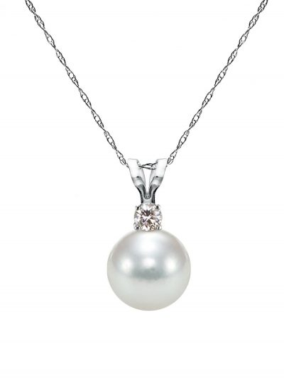 Walmart – ADDURN 14K White Gold Akoya Pearl Diamond Pendant and 18″ Rope Chain Necklace Only $219.88 (Reg $240.99) + Free Shipping