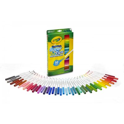 Walmart – Crayola Super Tips Washable Markers Only $6.99 (Reg $12.99) + Free Store Pickup