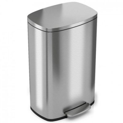 Walmart – iTouchless SoftStep 13.2 Gallon Stainless Steel Step Trash Can Only $79.34 (Reg $88.16) + Free Shipping