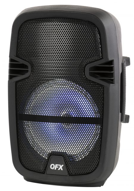 Walmart – QFX 8-in Portable Party Bluetooth Loudspeaker with Microphone & Remote Only $36.99 (Reg $59.99) + Free 2-Day Shipping