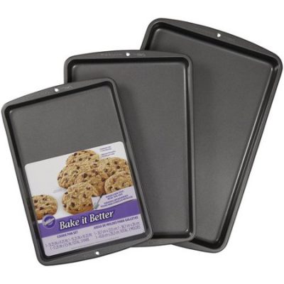 Walmart – Wilton Bake It Better Non-Stick Cookie Sheet Pan Set Only $9.92 (Reg $10.92) + Free Store Pickup