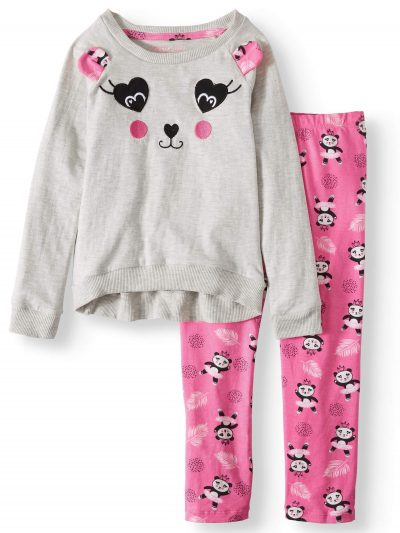 Walmart – Colette Lilly Embroidered Panda Tunic and Printed Legging Only $5.00 (Reg $15.88) + Free Store Pickup