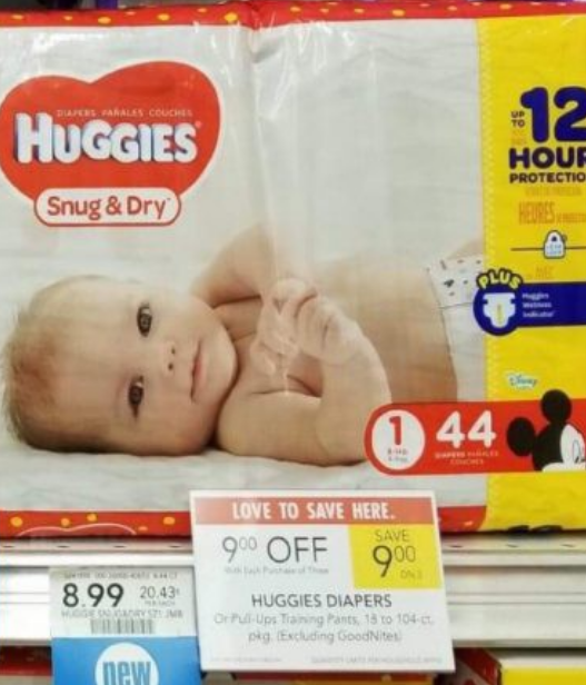 Publix – Huggie’s Diapers As Low As $3.99 a Pack (Print Your Coupons Now!)