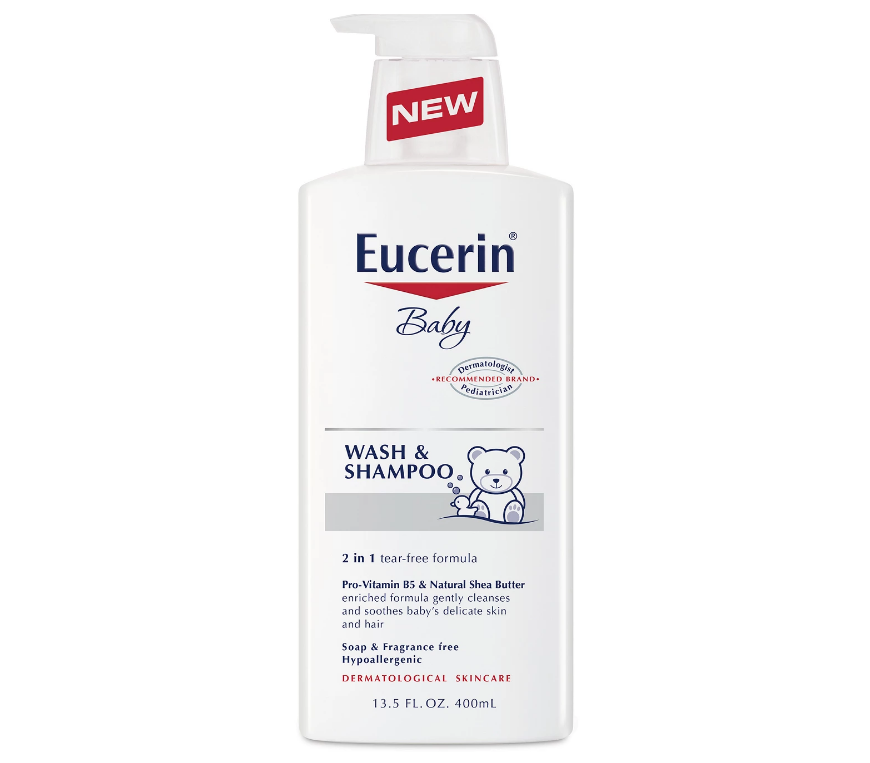 Walmart – Eucerin Baby Wash 13.5 oz Only $4.47, Reg $7.47 W/Coupon – Print It Now!!!