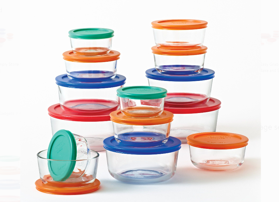 Walmart – Pyrex Simply Store 28-Piece Storage Set Only $15.00, Reg $62.88