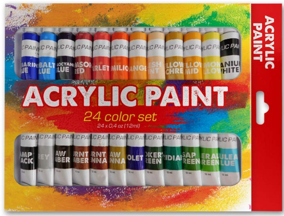 FREE Acrylic Paint Set