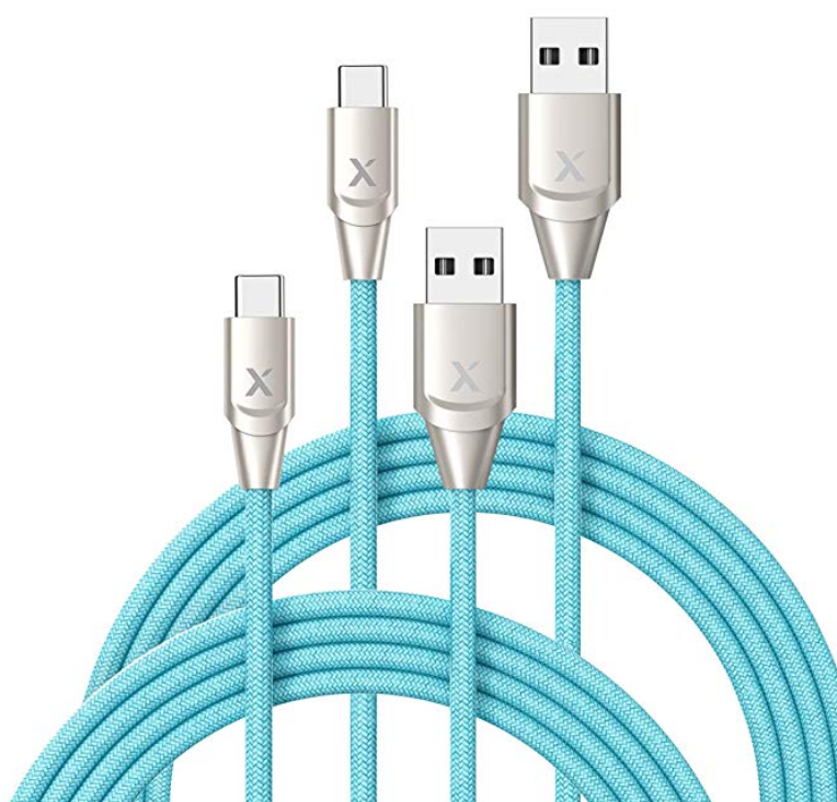 Amazon – Xcentz 6′ Braided USB-C Fast Charging Cable 2-Pack Only $6.59, Reg $10.99