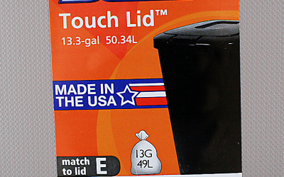 Walmart – Possible Hefty Touch-Lid 13.3-Gallon Trash Can For Only $4.00, Reg $15.48