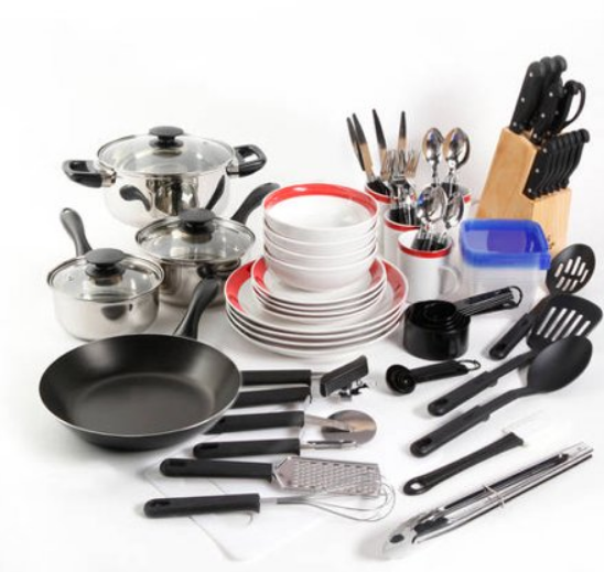 Walmart – Gibson Home Essential Total Kitchen 83-Piece Combo Set Only $54.95 (Reg $69.97) + Free Shipping!