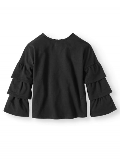 Walmart – Derek Heart Ruffle Sleeve French Terry Top (Big Girls) Only $4.00 (Reg $11.88) + Free Store Pickup