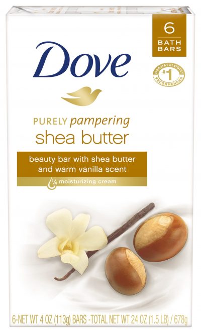 Walmart – Dove Shea Butter Beauty 6 Bar Only $6.49 (Reg $7.49) + Free Store Pickup