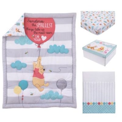 Walmart – Disney Pooh Best Friends 4 Piece Crib Set Only $39.99 (Reg $59.99) + Free 2-Day Shipping