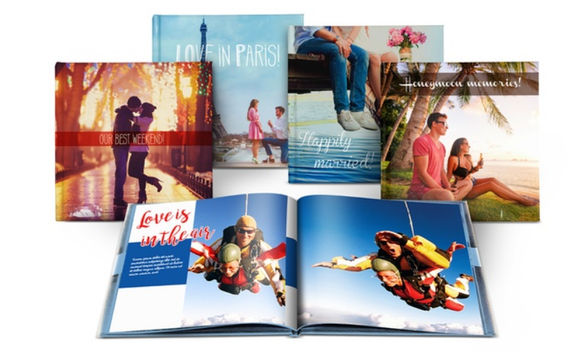 One 8×8″ Personalized 40 Page Hard Cover Photo Book Only $5.00