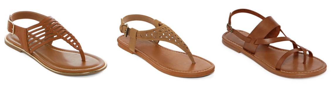 JCPenney.com – Buy One, Get Two FREE Women’s Sandals