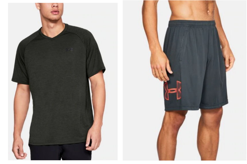 Men’s Under Armour Tech 2.0 Short Sleeve Shirts or Shorts Only $12, Reg $25 + Free Shipping!