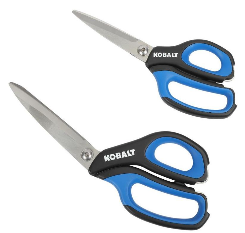 Lowes – Kobalt 2-Piece Heavy Duty Scissor Set Only $7.98, Reg $14.98 + Free Store Pickup!