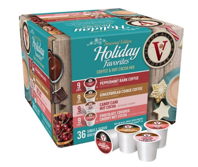 BestBuy.com – Victor Allen’s 36-Pack Seasonal Edition Holiday Favorites Coffee Pods Only $4.99, Reg $19.99 + Free Store Pickup!