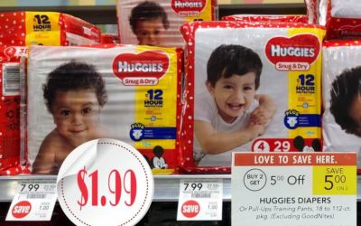 Publix Upcoming Deal (5/22-5/28) Huggies Snug & Dry Diapers Only $1.99 each!