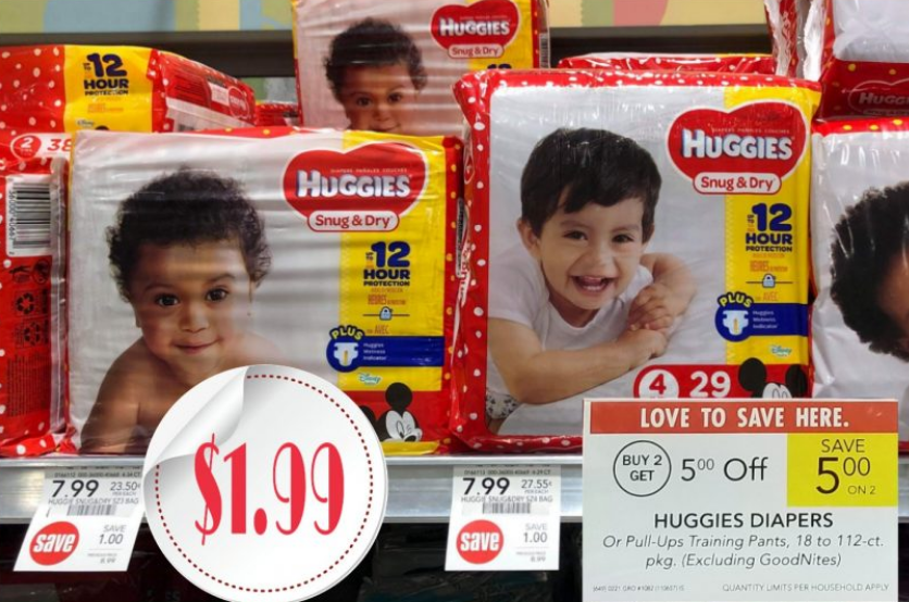 Publix Upcoming Deal (5/22-5/28) Huggies Snug & Dry Diapers Only $1.99 each!