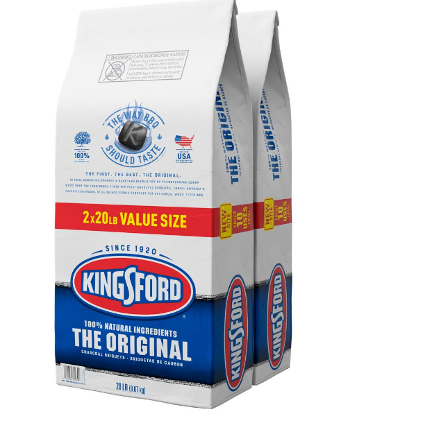 Home Depot OR Lowes- (2 Pack) 20-lbs. Kingsford Original Charcoal Briquettes (40-lb. total) $12.90 + Free Store Pickup!