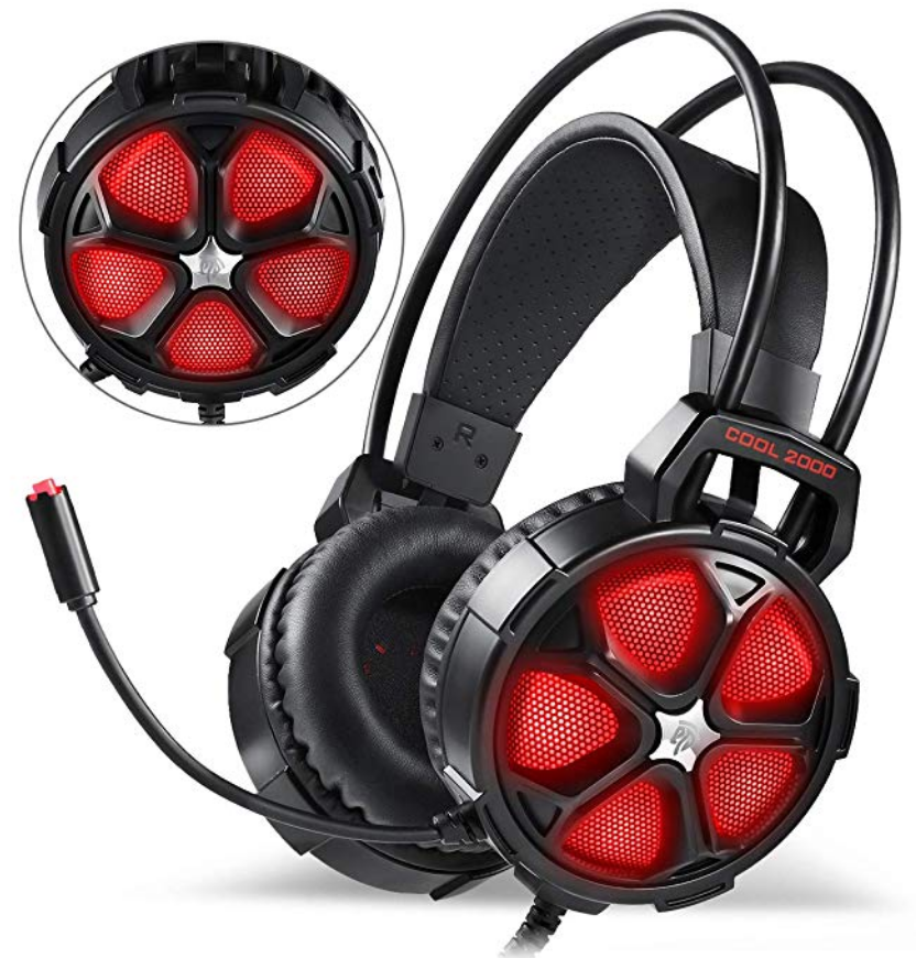 Amazon – EasySMX Cool 2000 Over-Ear Stereo Gaming Headset Only $10.75 + Free Shipping!