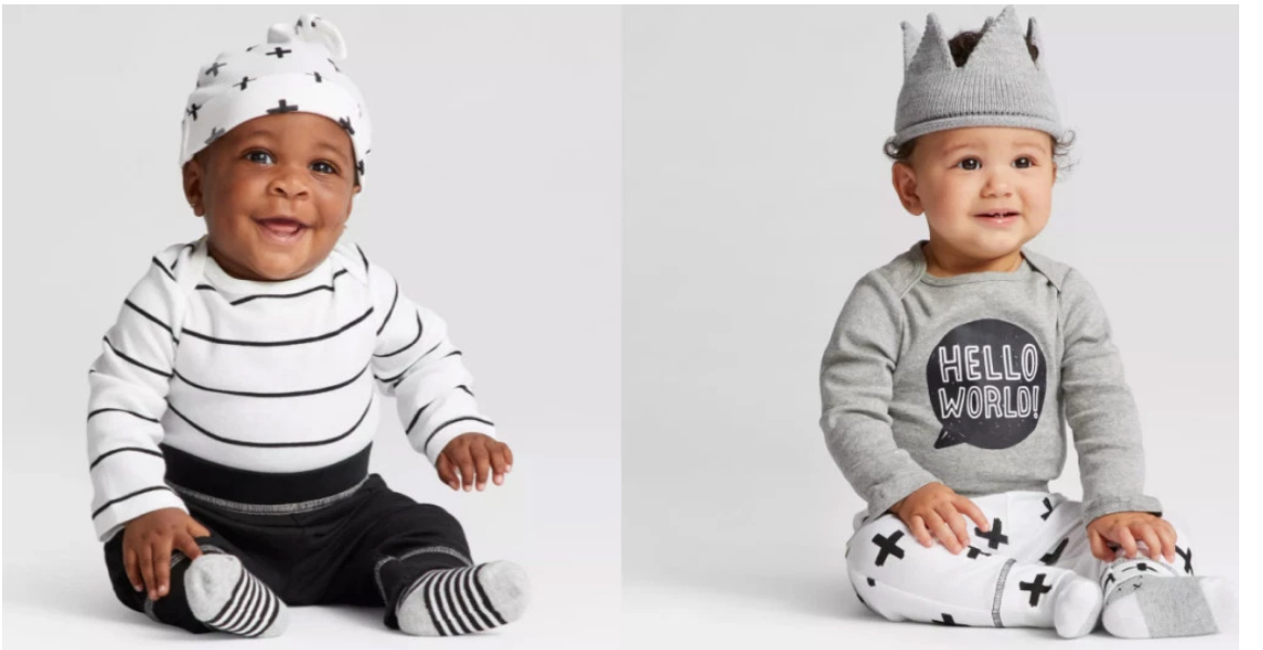 Target.com – Cloud Island Baby 4pk Long Sleeve Bodysuit Only $2.99, Reg $9.99