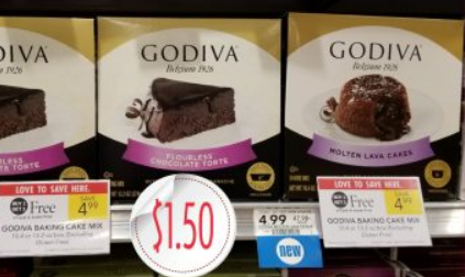 Publix – Godiva Baking Mix Only $1.50, Reg $4.99 – Print Your Coupons Now!