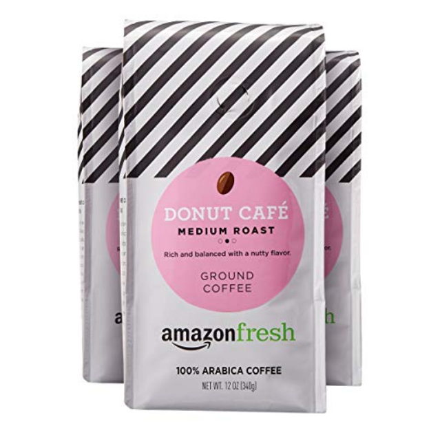 Amazon – 3 Pack Of AmazonFresh Donut Café Coffee Bags Only $9.73 Shipped ( Only $3.24 Each)