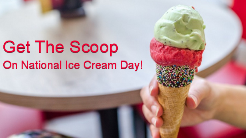 Today Is National Ice Cream Day! Check Out Who Has FREE Ice Cream Today!