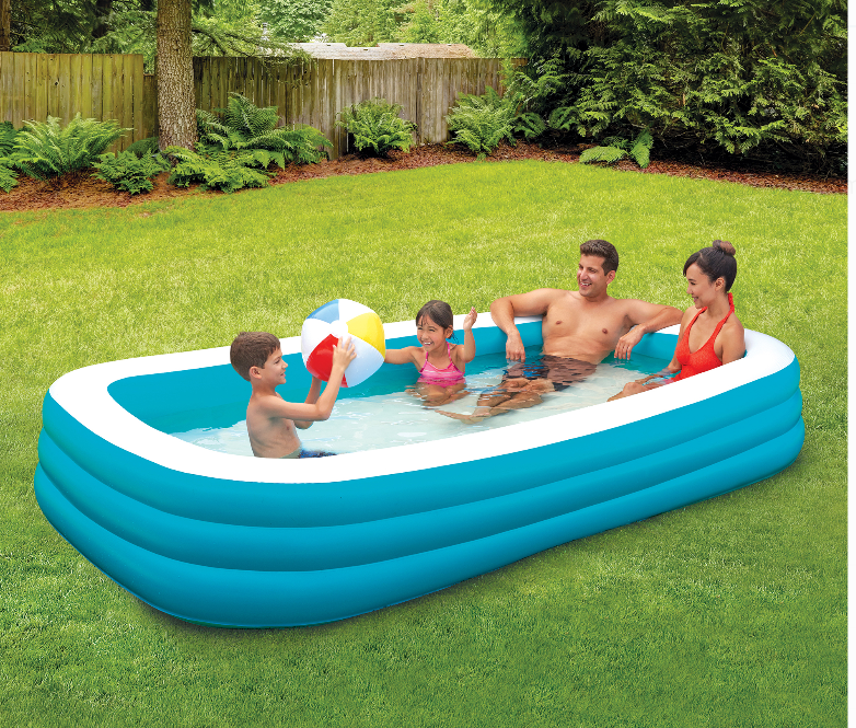 Walmart.com – Play Day 10′ Deluxe Inflatable Family Pool Only $19.88, Reg $24.97 + Free Store Pickup!