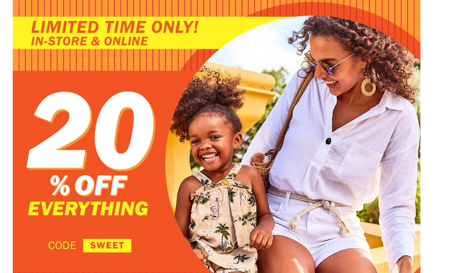 Old Navy – Take An Additional 20% Off With Code = Kids Jeans Only $8.00, Reg $19.99 + Free Store Pickup!