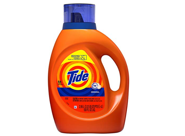 Amazon – Tide Laundry Detergent Liquid 100 oz, 64 Loads Only $9.97, Reg $16!