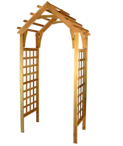 Lowe’s – Garden Architecture 7.4′ Natural Cedar Garden Arbor Only $42.25, Reg $169.00 + Free Store Pickup!