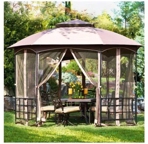 True Value – Catalina Octagon Gazebo With Canopy & Netting Only $170.00, Reg $350.00 + Free Shipping!