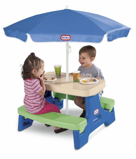 Target – Little Tikes Easy Store Jr. Play Table with Umbrella Only $35.99, Reg $69.99