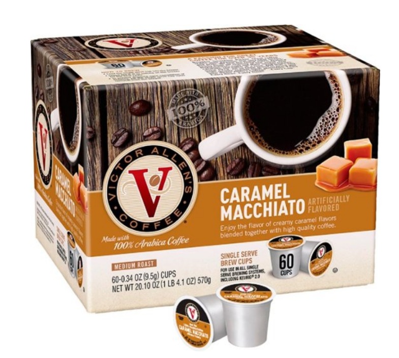 Bestbuy.com – 60% Off Victor Allen’s Coffee K-cups – Caramel Macchiato 60-Pack Only $14.99, Reg $29.99 + Free Shipping On ALL Orders!