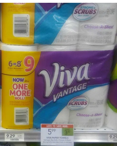 Publix – Viva Paper Towels, 6 Big Rolls Only $1.99, Reg $5.99 – HURRY! ENDS 11/20!